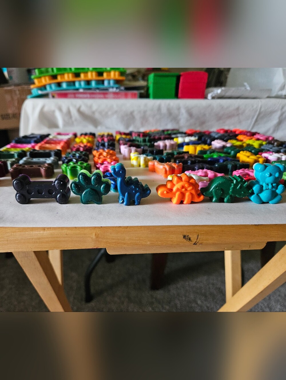 Handmade Upcycled Crayon Set | Choose Your Shape | Eco-Friendly Gift - Picture 6 of 13